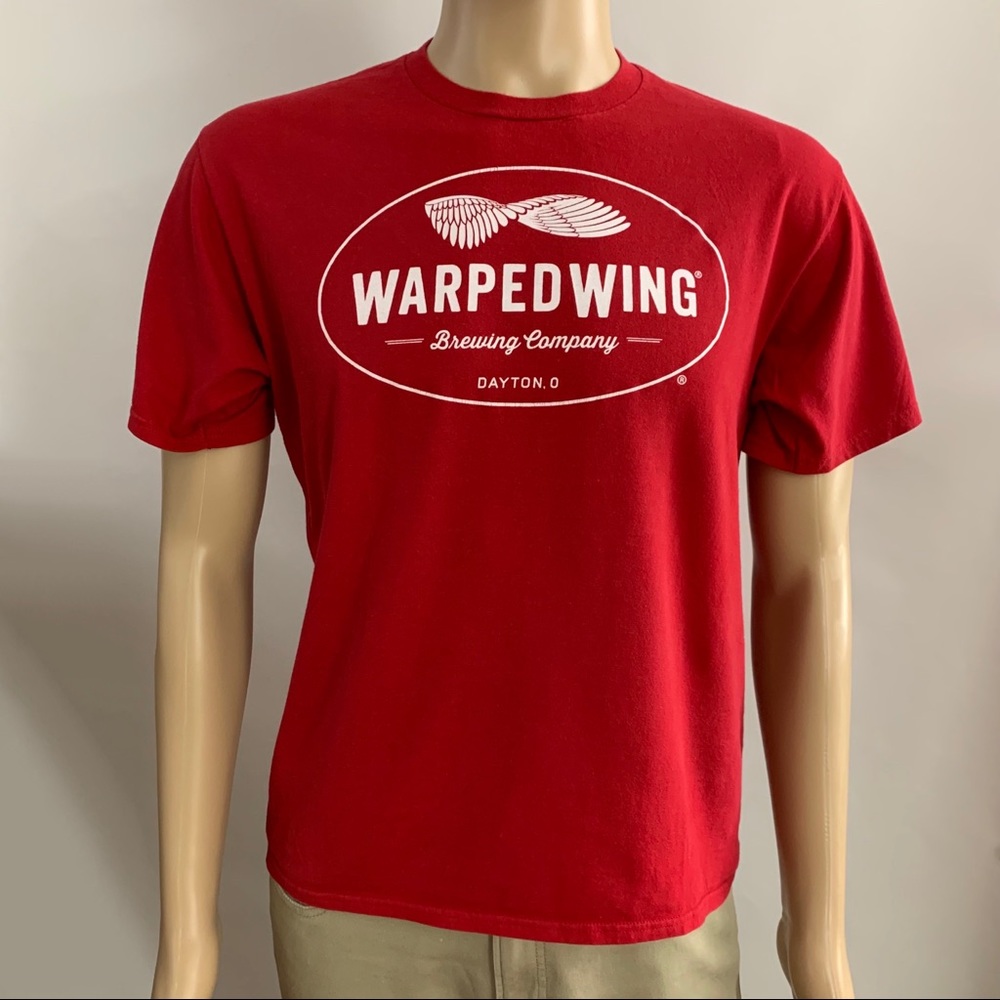 Warped Wing Brewing Co. T-shirt - men's Medium